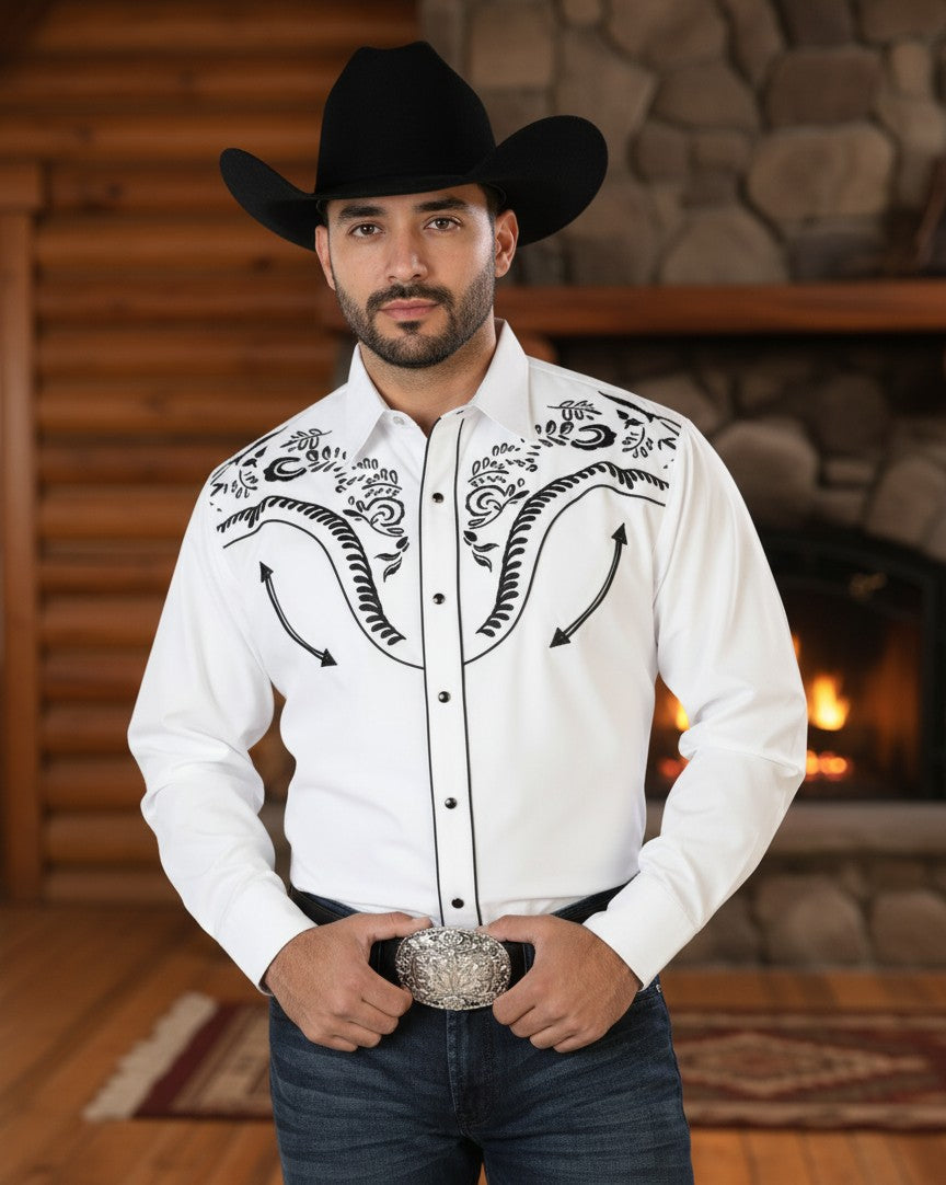 Men's Embroidered Shirt