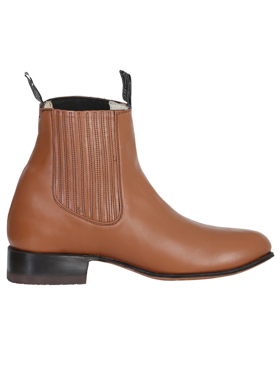 El Canelo - Charro Ankle Boot   - Atlas Maple 227