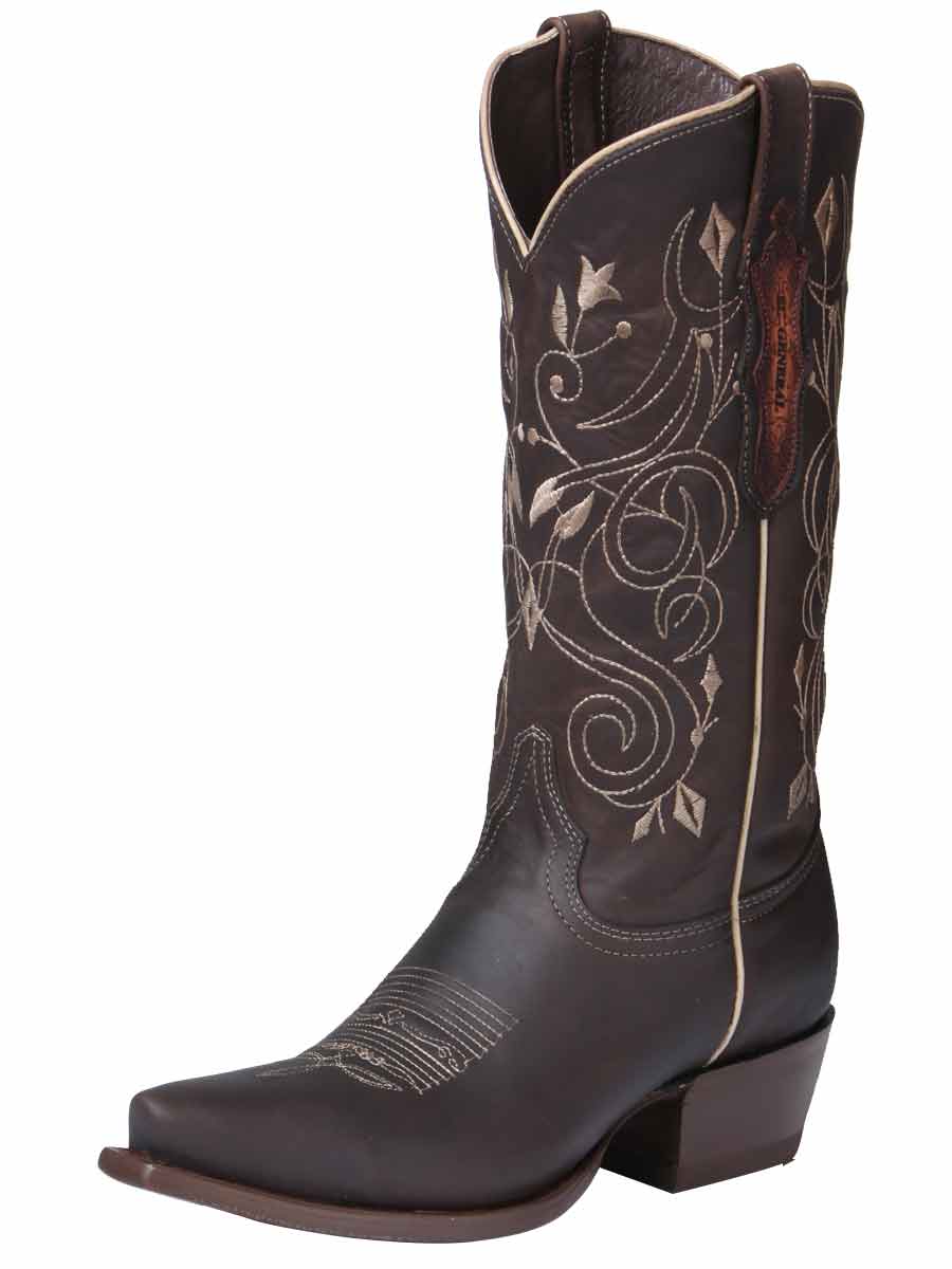 El General Women’s Limited Edition Western Boot - Chocolate
  34511