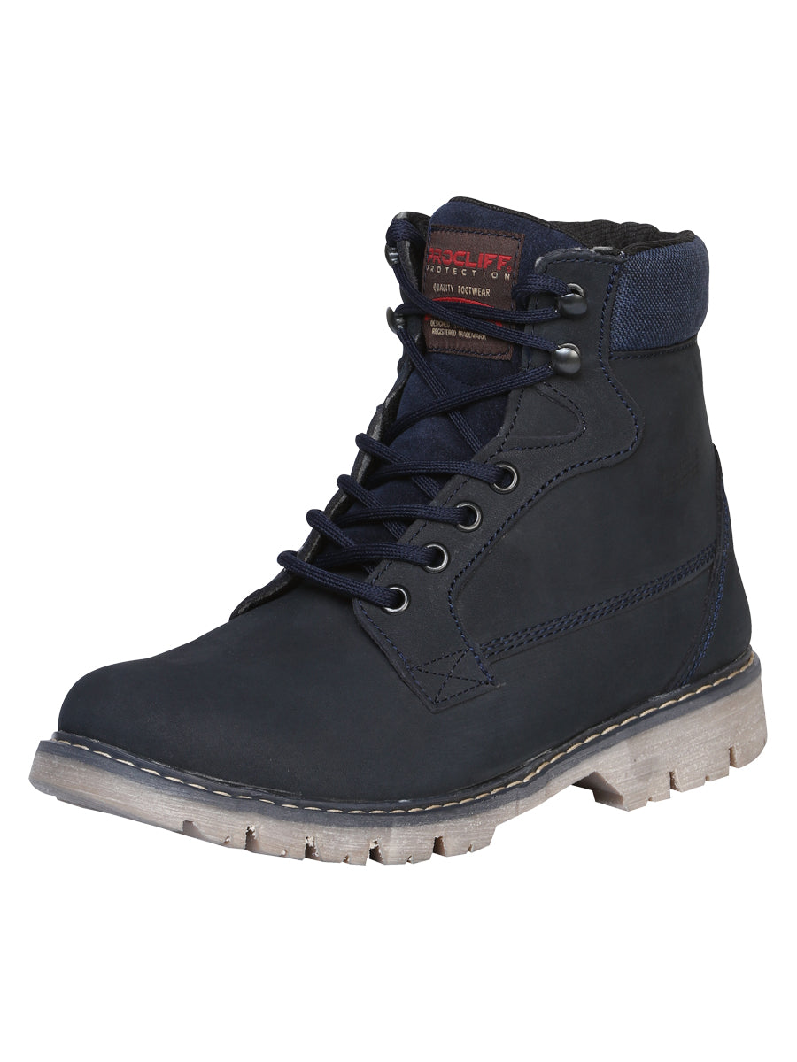 Procliff Protection Nobuck Work Boot- Blue. 35226