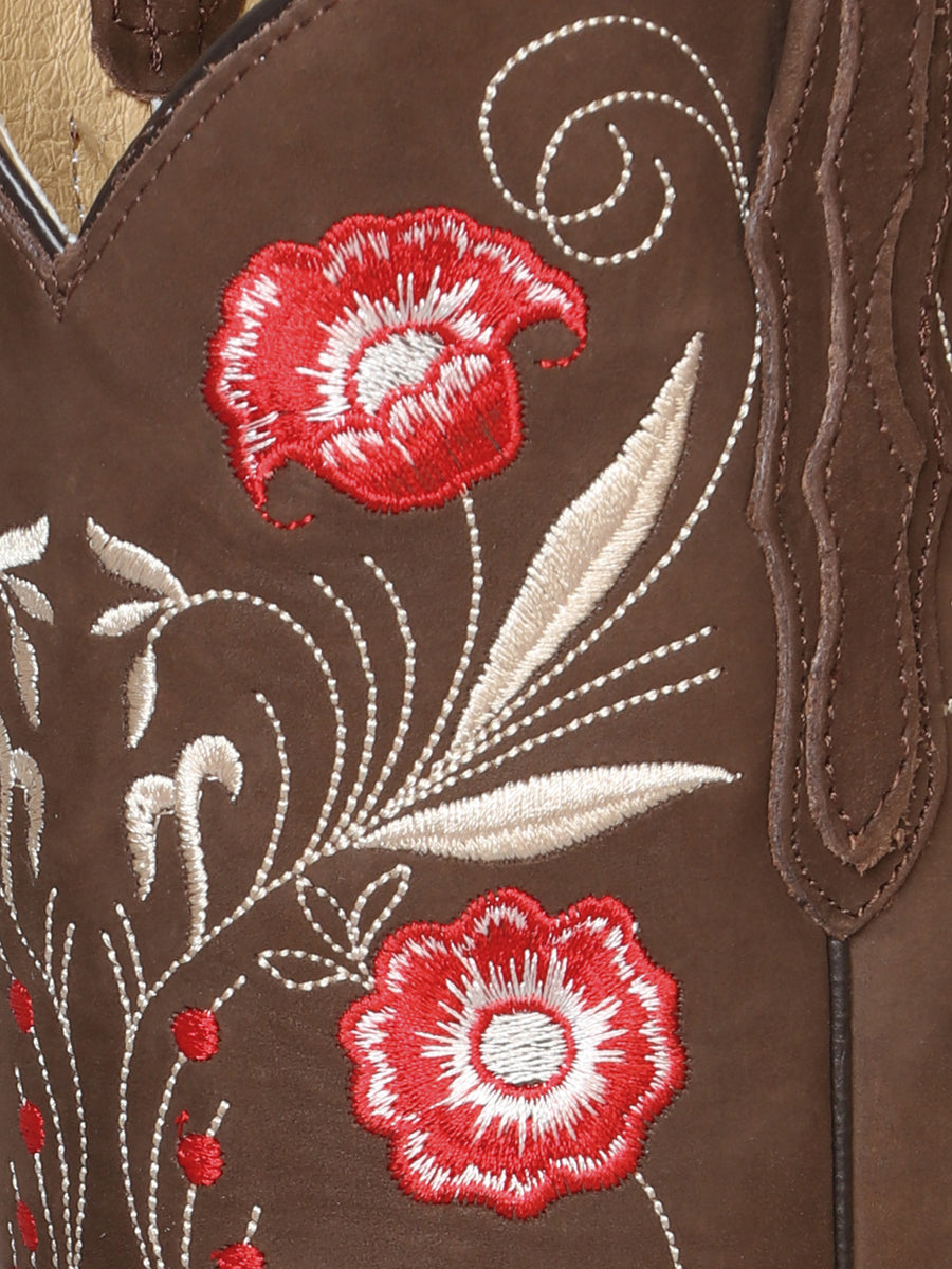 Bota Rodeo El General para mujer - Gamuza Marrón 42984