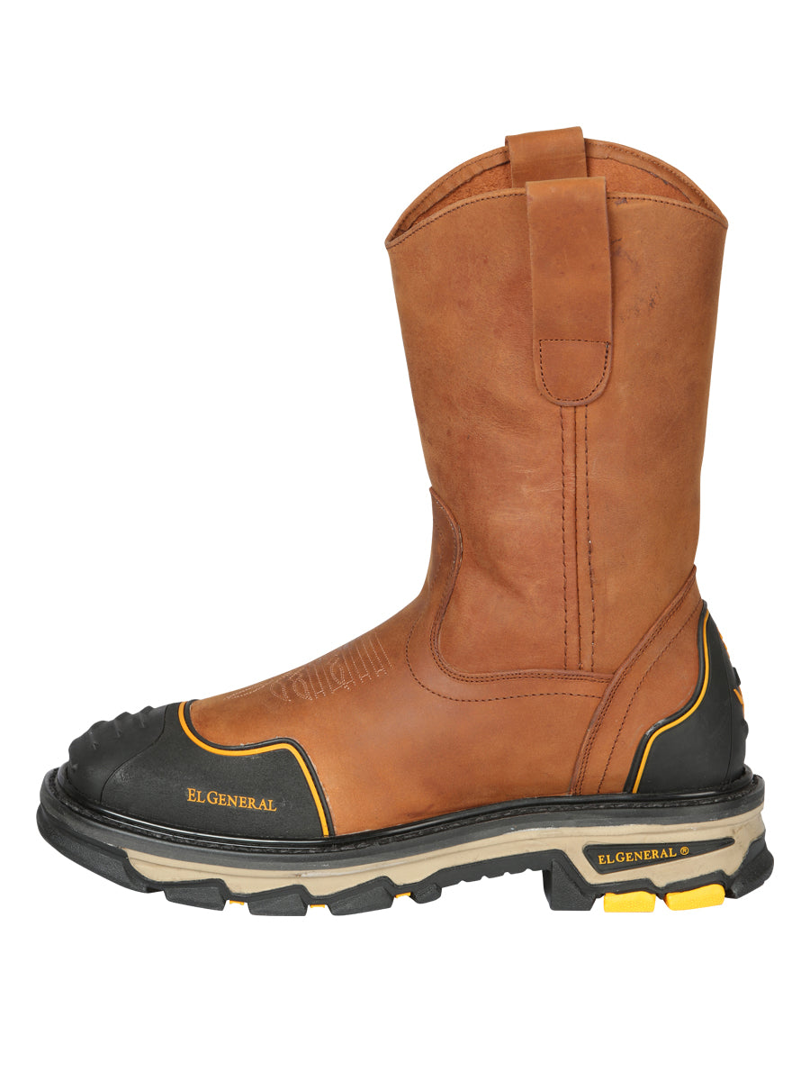 El General Men’s Work Boot - Crazy Leather - Kansas 44689