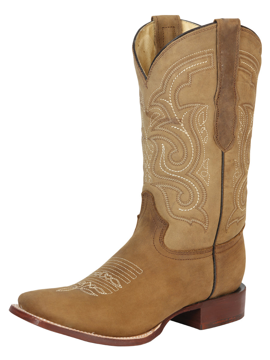 El General Men's Rodeo Boot – Crazy Leather - Cappuccino
  45206