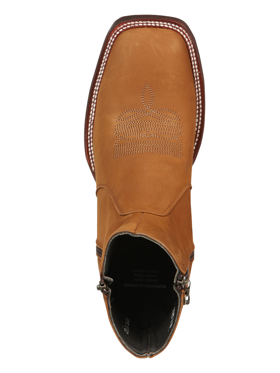 El Canelo Men’s Ankle Boots - Nobuck Taupe
 45212