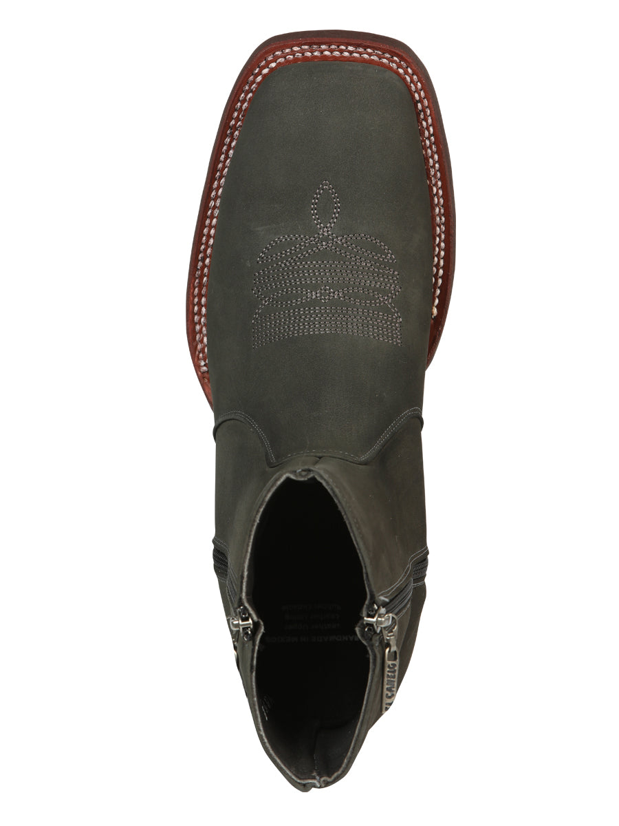 El Canelo Men’s Ankle Boots - Nobuck Gray
 45213