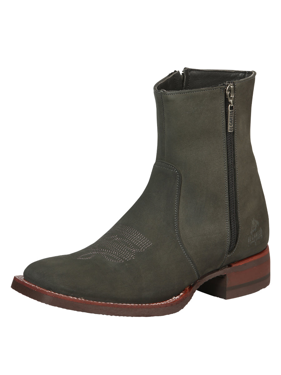 El Canelo Men’s Ankle Boots - Nobuck Gray
 45213