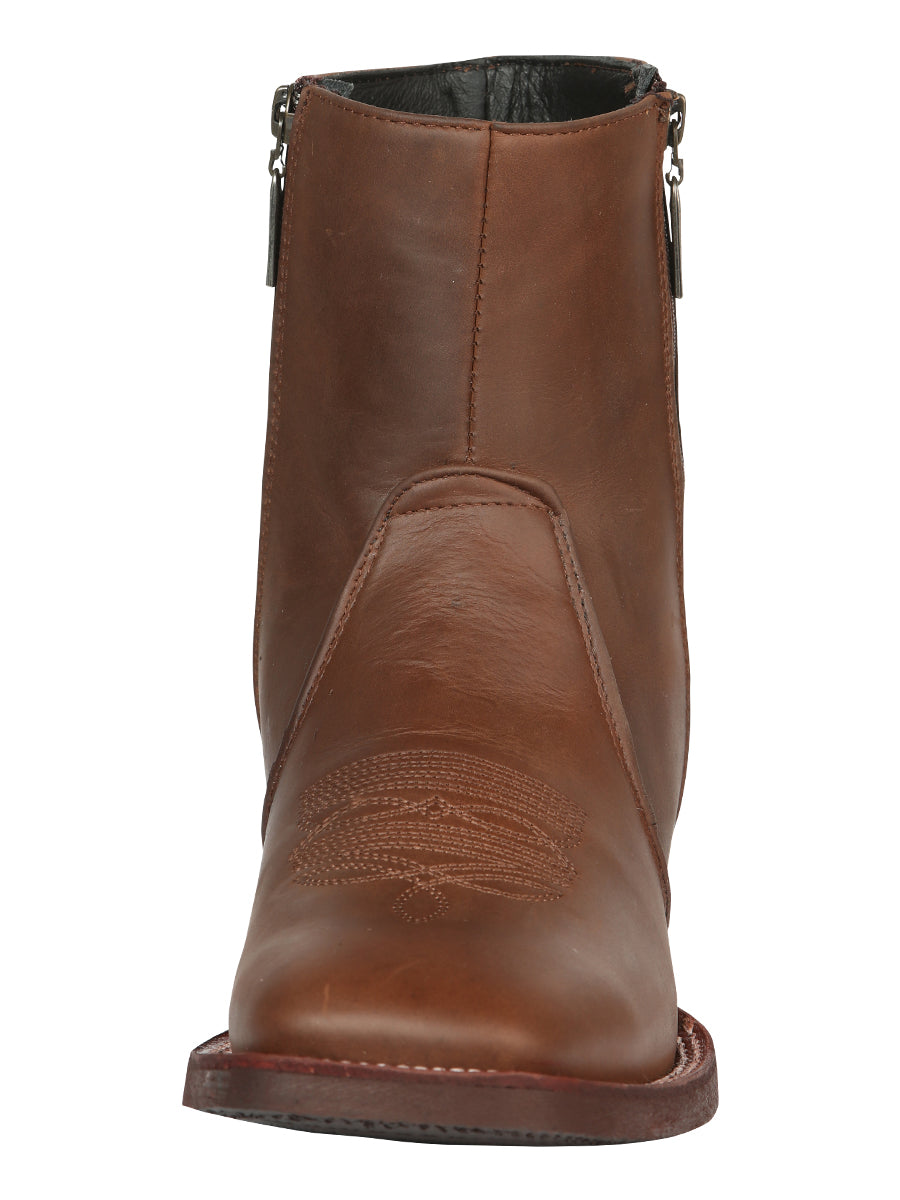 El Canelo Men’s Ankle Boots - Crazy Leather Wood
 45214