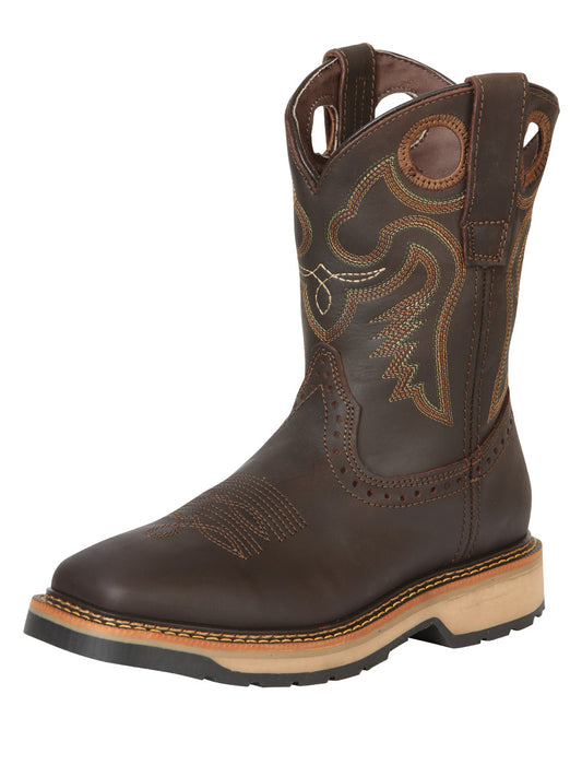 El General Men’s Work Boot - Grasso Leather - Moka
 45368