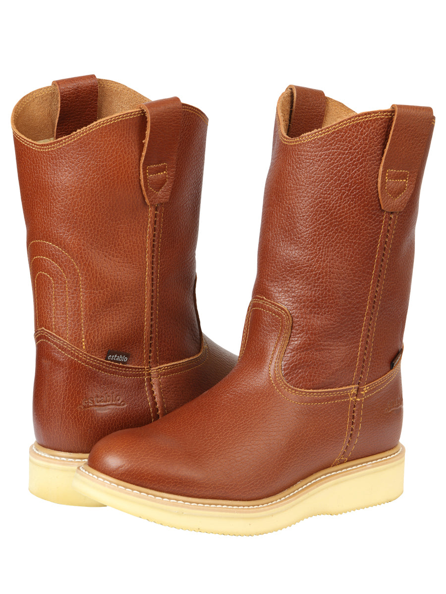 Establo Men’s Work Boot Grizzly - Honey Oak
 45598