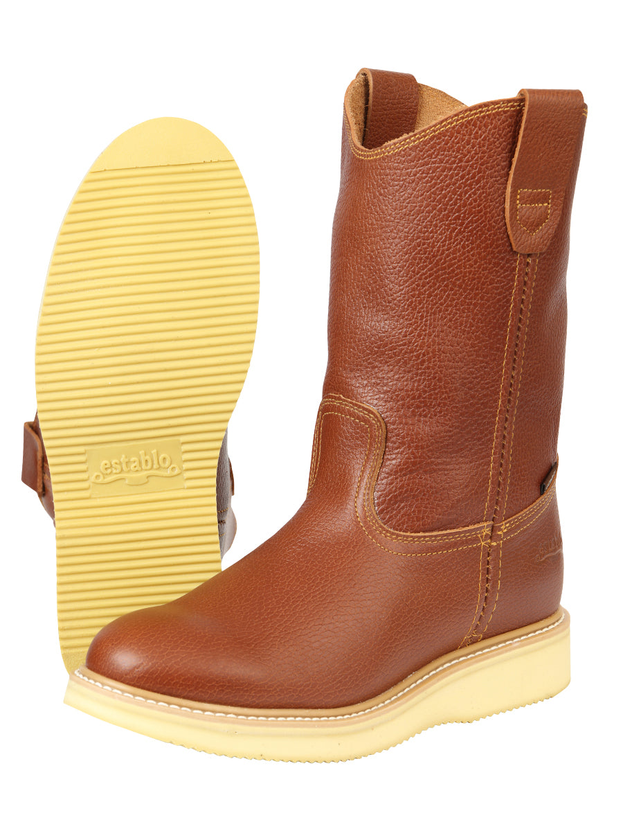 Establo Men’s Work Boot Grizzly - Honey Oak
 45598