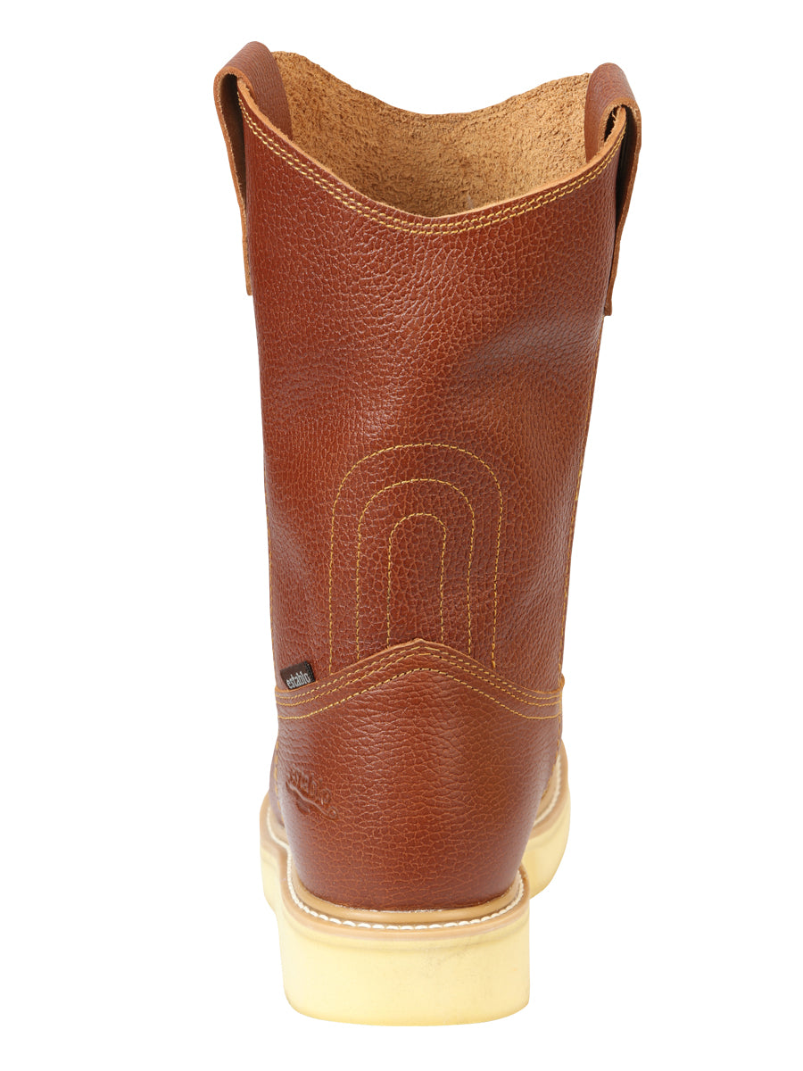 Establo Men’s Work Boot Grizzly - Honey Oak
 45598