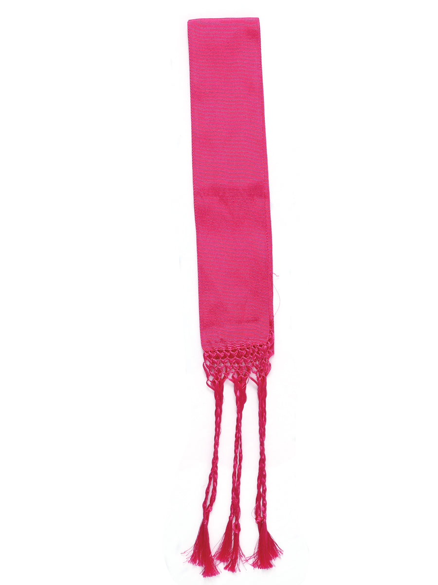 Mexican Charro Sash-Belt 50% Cotton, 50% Polyester Fuchsia  601365