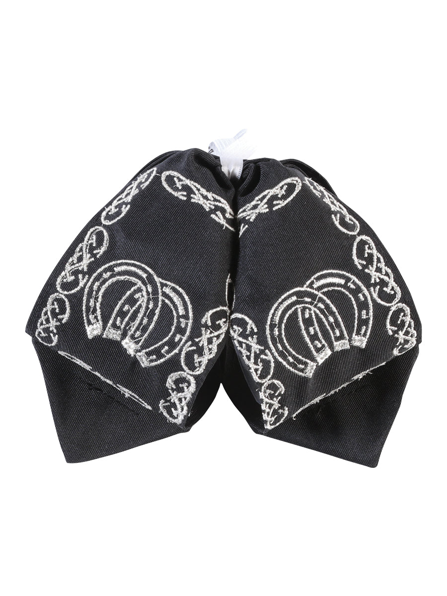 Kids 
Mexican Charro Bow Tie 100% Polyester Black/Gold  601813