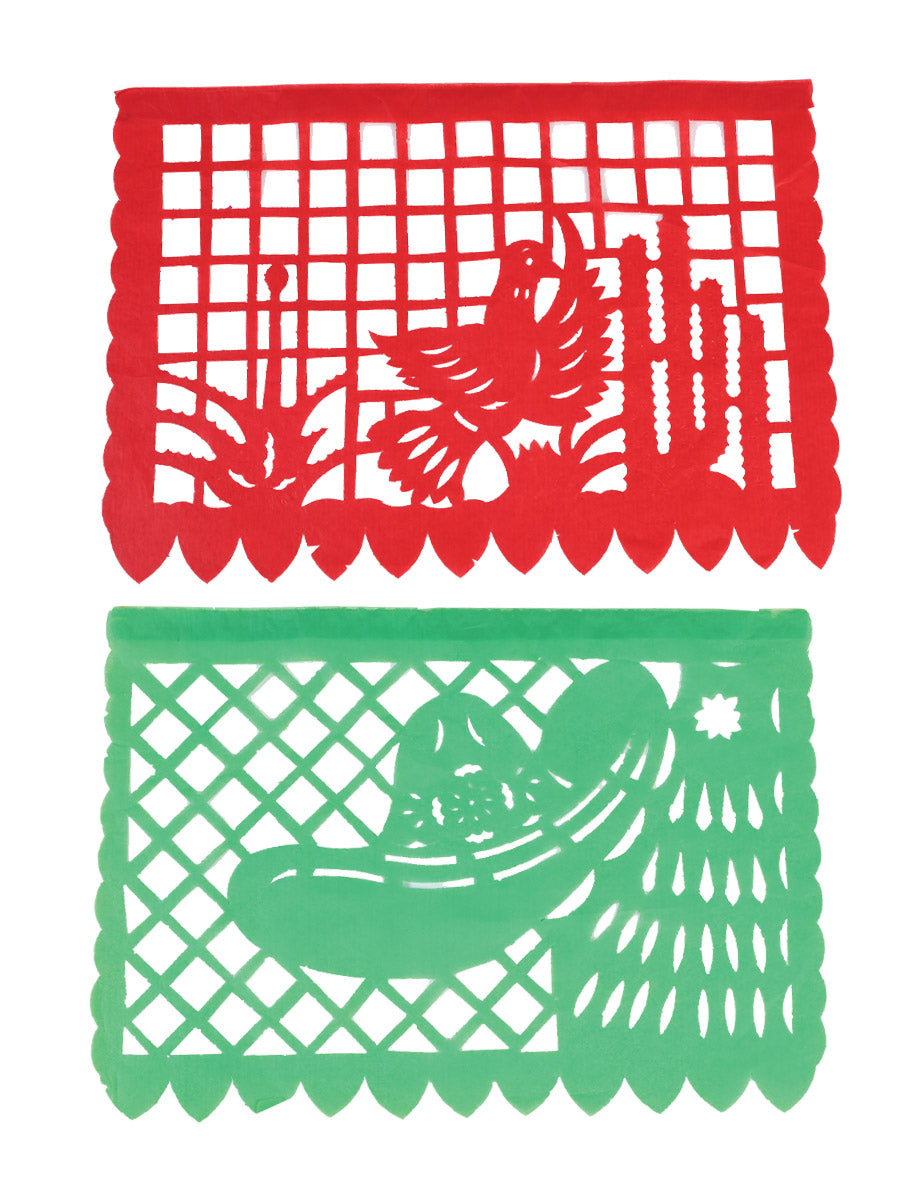 Decorative Papel Picado Fiesta Mexicana Multicolor 601844