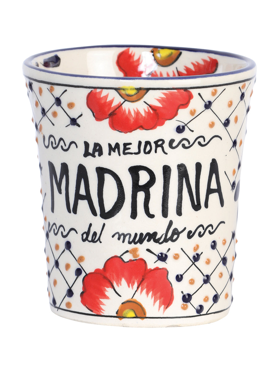 Artisanal Decorative Coffee Mug God-Mother Talavera Multicolor  601883