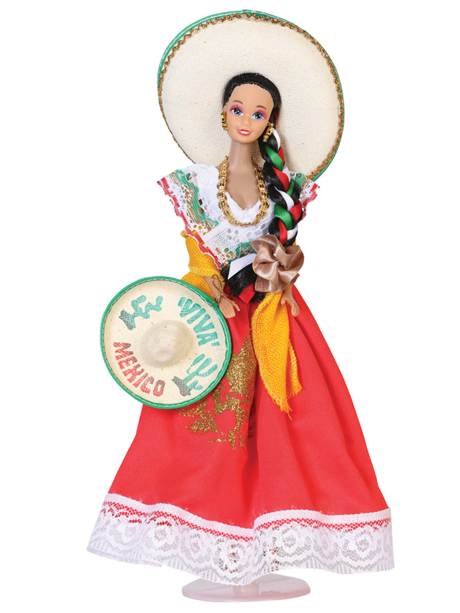 Artisanal Decorative Doll Mexican State Guanajuato Multicolor  601913