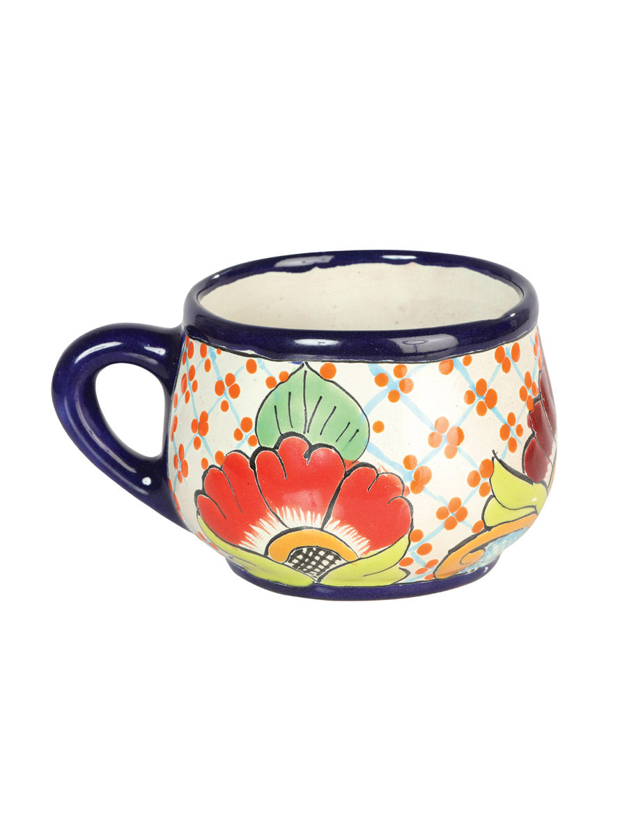 Artisanal Decorative Tea Mug Talavera Multicolor 603319