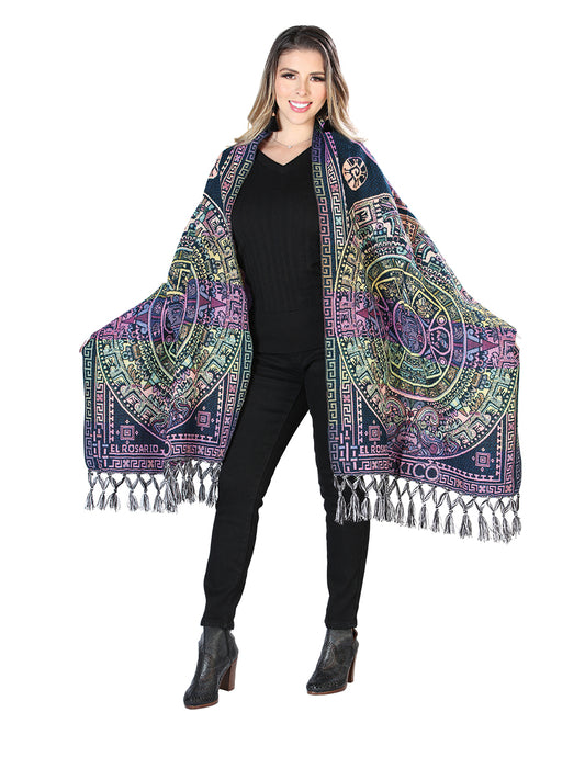 Rebozo Artesanal Mexicano 100% Acrílico Amarillo 603890