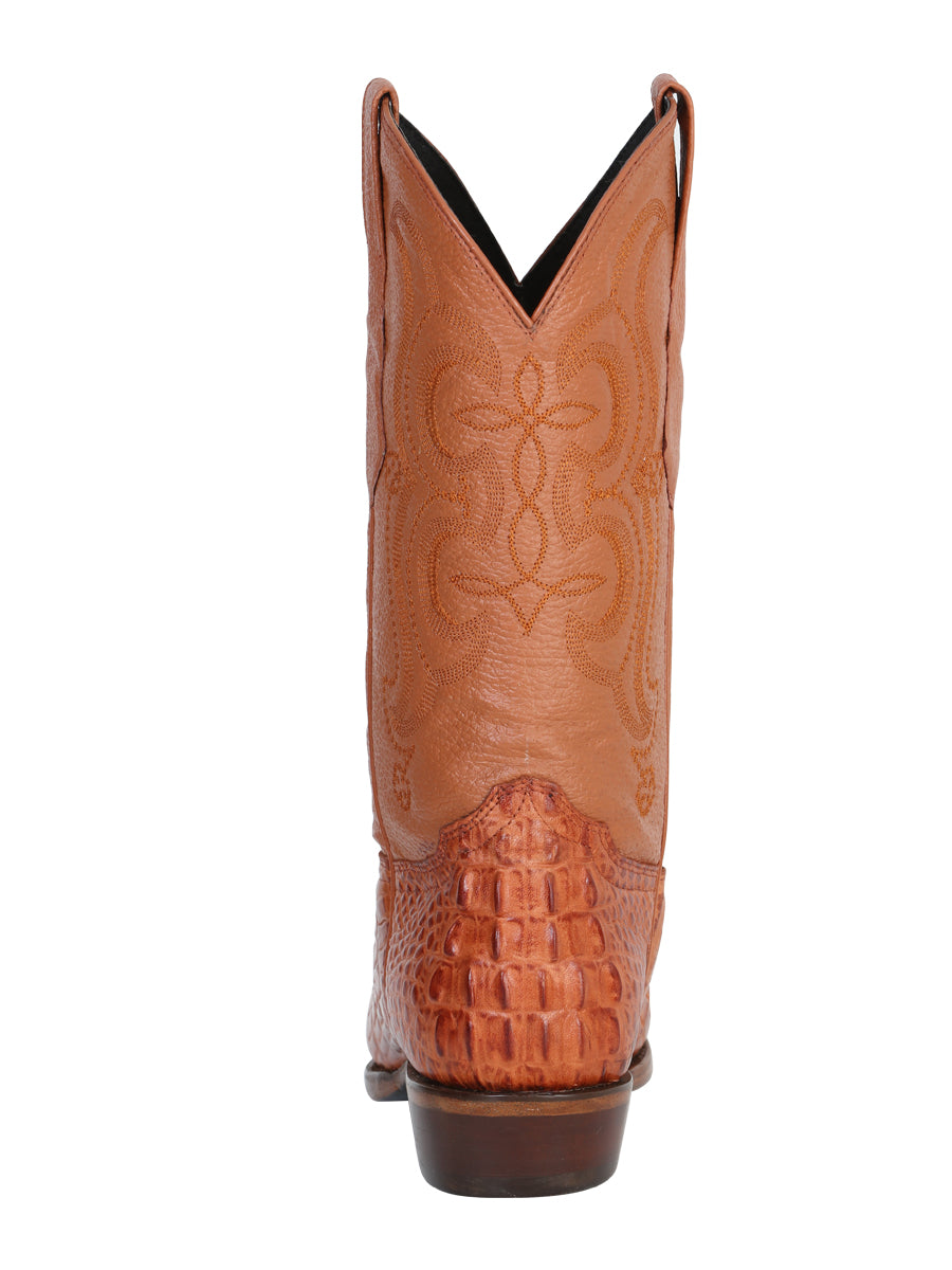 Bota cowboy El Señor de los Cielos - Caiman - Cognac 40841