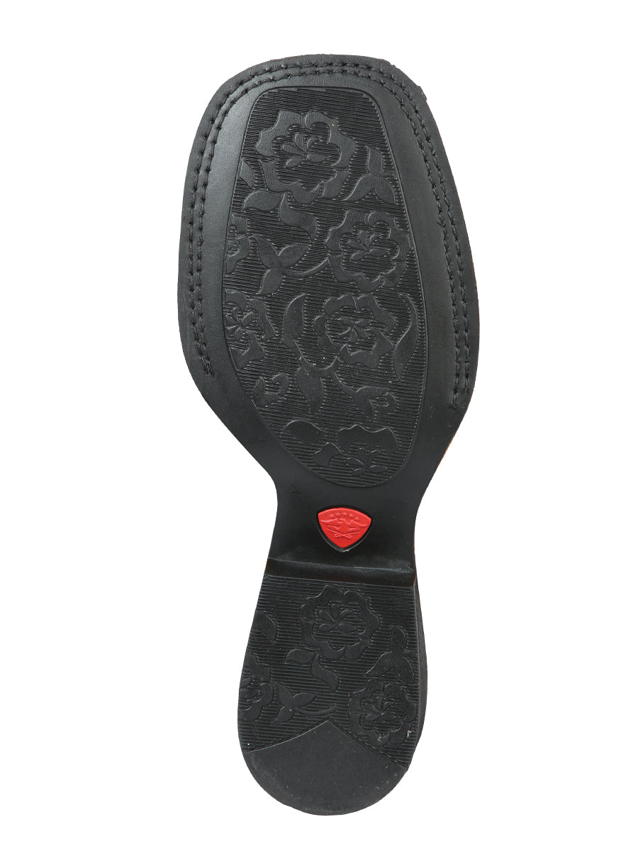 Bota Vaquera Rodeo El General - Estampada Negra 44636