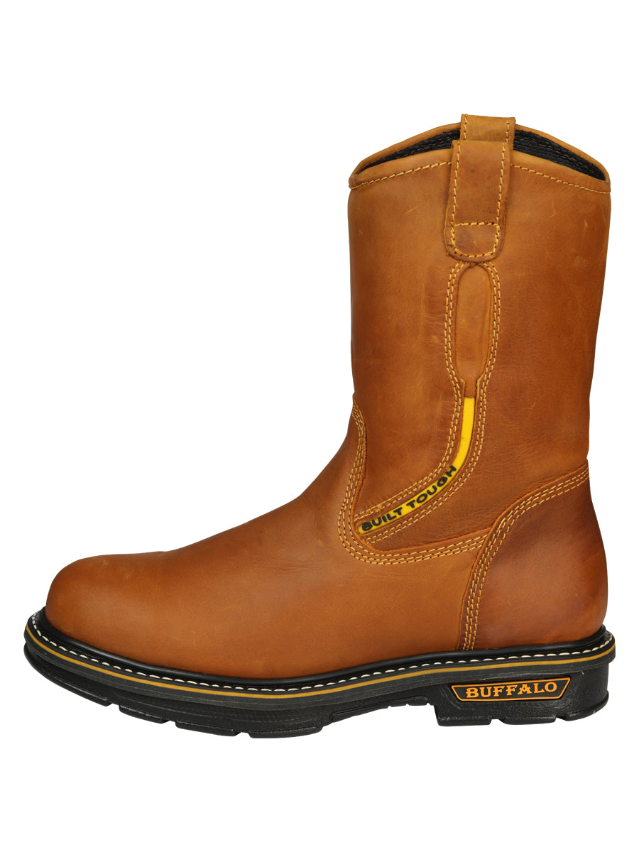 Botas de trabajo Buffalo &amp; Bull para hombre sin puntera - Crazy Miel 45258