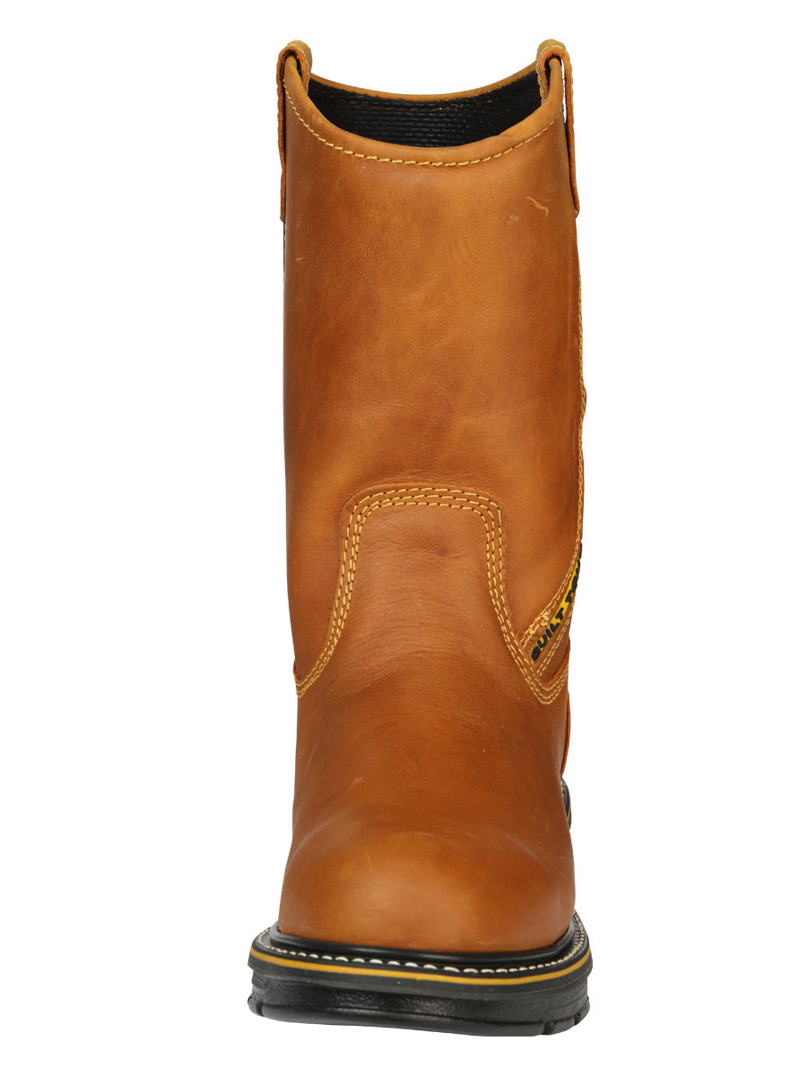 Botas de trabajo Buffalo &amp; Bull para hombre sin puntera - Crazy Miel 45258