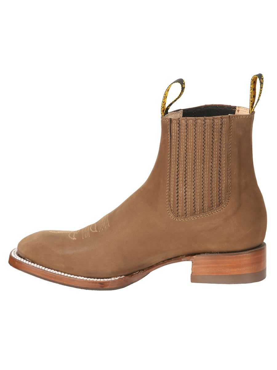 El General Men’s Ankle Boots - Nobuck Brown 45338