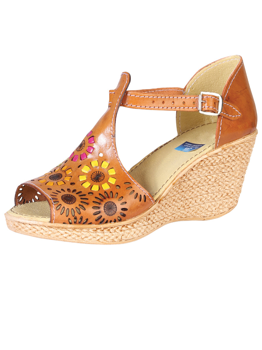Sandalias Artesanales Mexicanas Piel Natural 602487