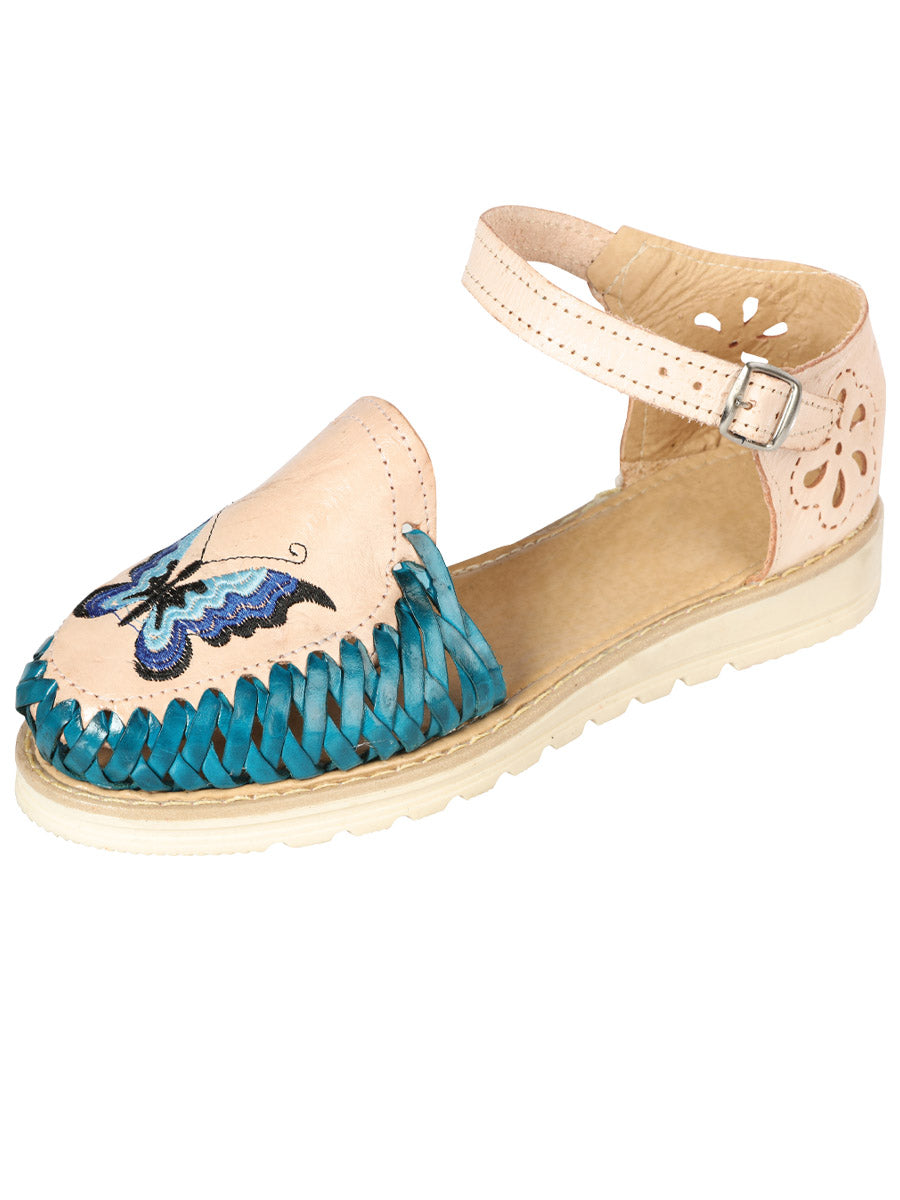 Sandalias Artesanales Mexicanas Piel Natural 603316