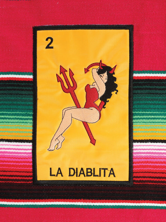 Delantal artesanal mexicano de zarape 100% acrílico multicolor 603577