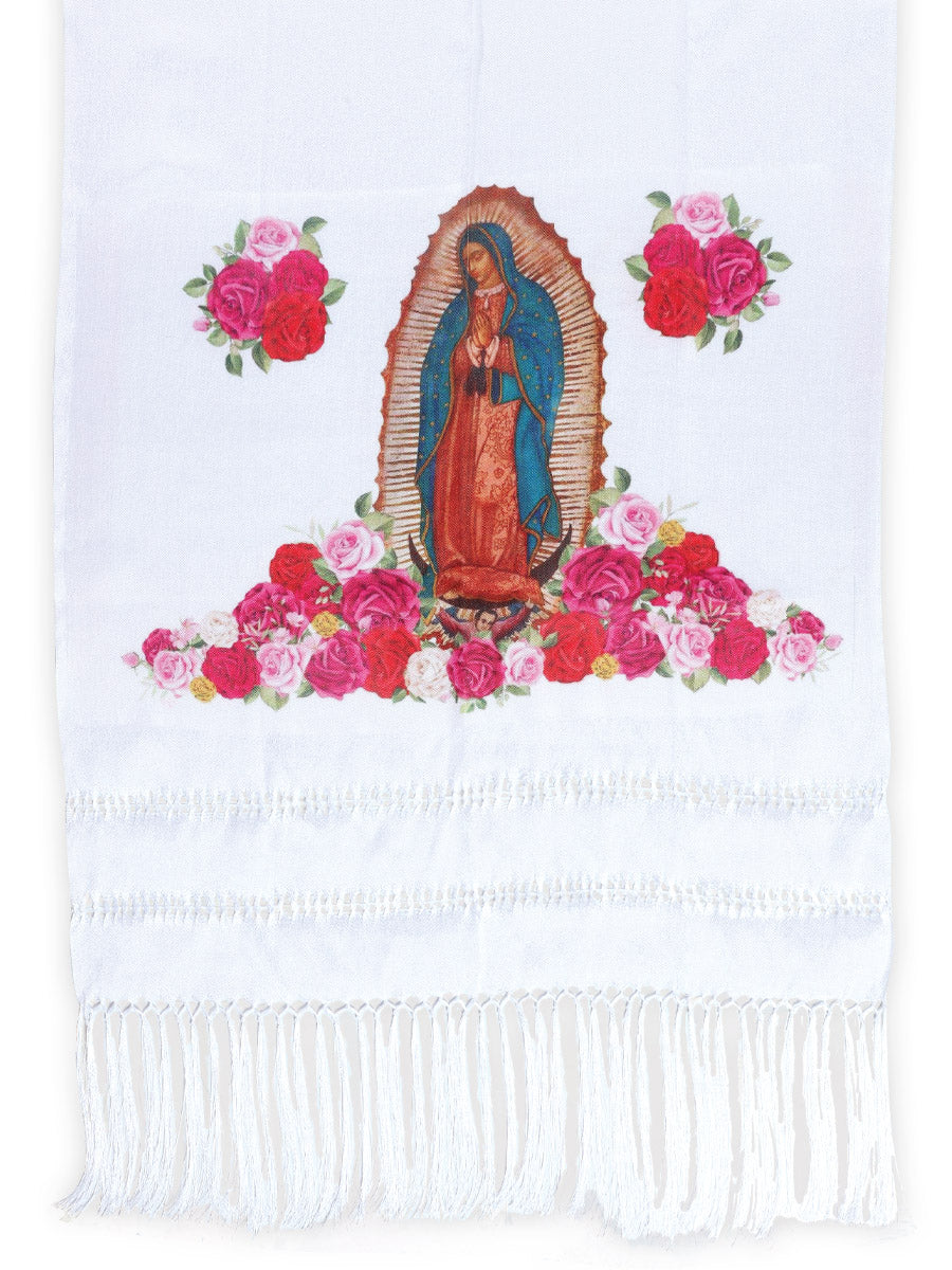Chal Mexicano 85% Articela, 15% Poliéster Blanco 603749