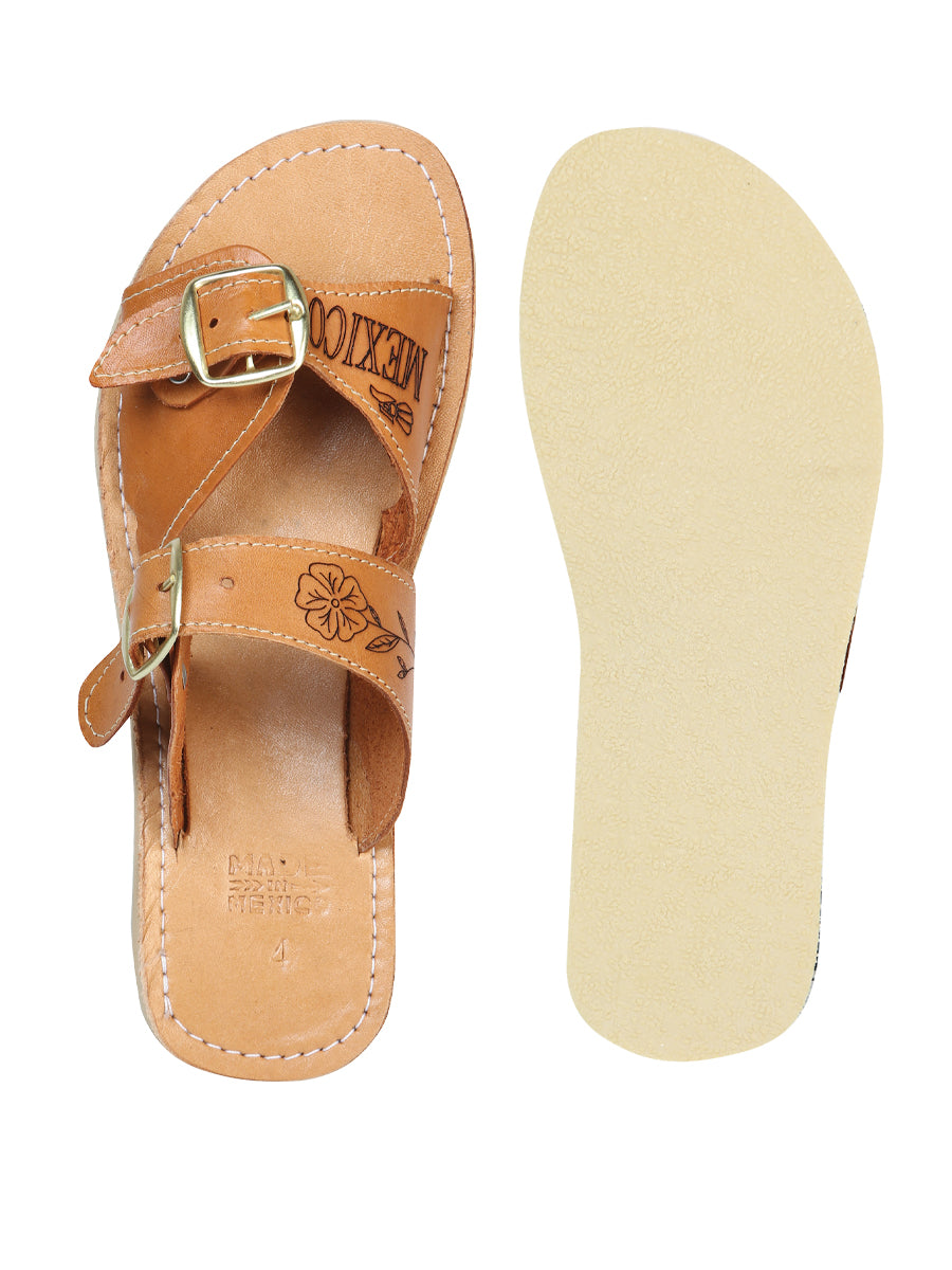 Sandalias Artesanales Mexicanas de Cuero 603925